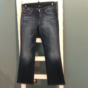 7 forAllMankind jeans, Bootcut, size 29